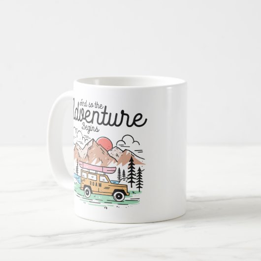 Mug Et Donc L'Aventure Commence (Devant gauche)