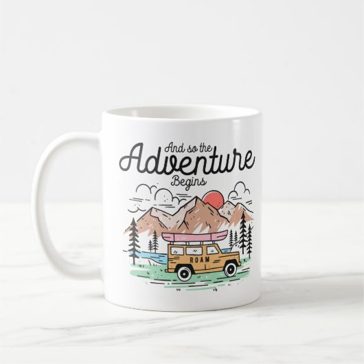 Mug Et Donc L'Aventure Commence (Gauche)