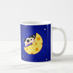Mug Et la vache s'est cognée sur la lune au fromage