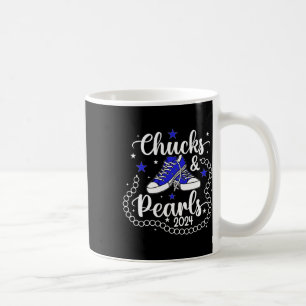 Mug Et Pearls Kamala Harris Président du vote de mème
