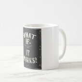 Mug Et si... ça marche ? Devis inspirant (Devant droit)