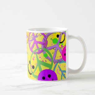 MUG ET SIGNES DE PAIX
