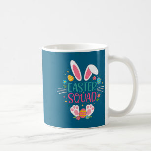 Mug Et T-shirt Pâques Équipe Lapin Oreilles Œufs
