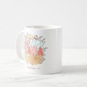 Mug Etabli Mama Retro Floral Pastel Nouveau texte mama (Devant gauche)