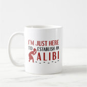 Mug Établir Un Alibi (Gauche)