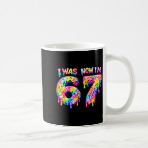 Mug Était 6 7 six sept tie dye 67 mème fête d'annivers