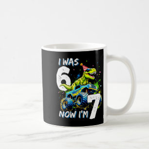 Mug Était 6 Maintenant j'ai 7 ans Anniversaire 67 Mons