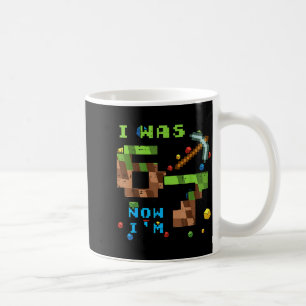 Mug Était un gamer pixel 6 7 ans 7ème anniversaire 67 