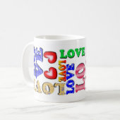Mug Étaler l'amour (Devant gauche)