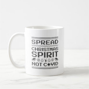 Mug Étaler l'esprit de Noël non couvert
