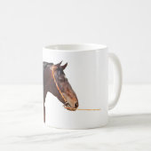 Mug étalon andalou au blanc (Devant droit)