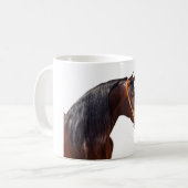 Mug étalon andalou au blanc (Devant gauche)