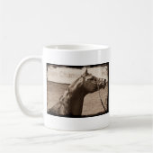 Mug Étalon arabe sépia (Gauche)