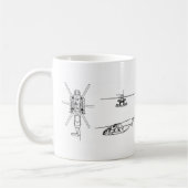 Mug Étalon de la mer CH-53 (Gauche)