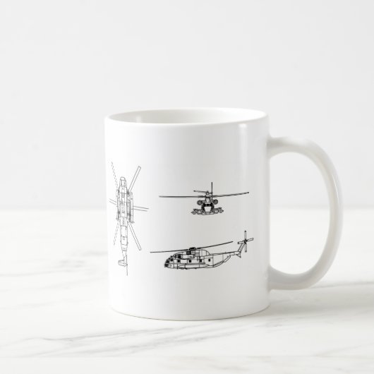 Mug Étalon de la mer CH-53 (Droite)