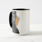 Mug Étalon noir infernal (Devant gauche)