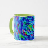 Mug Étanchet bleu (Devant gauche)