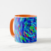 Mug Étanchet bleu (Devant gauche)