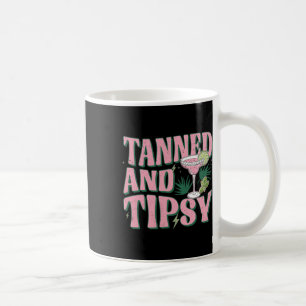 Mug Étané et éméché Vibes estivales Voyage tropical su