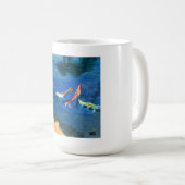 Mug Étang de carpes (Devant droit)