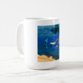 Mug Étang de carpes (Devant gauche)