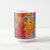 Mug Étang de réflexion automnal Impressionniste (Centre)