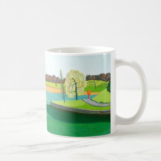 Mug Étang d'hiver (Droite)
