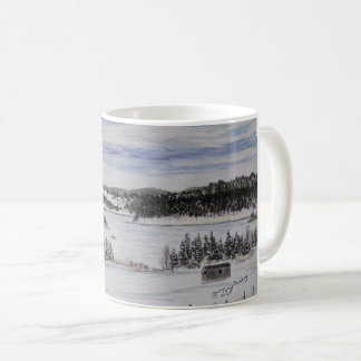 Mug étang rocheux de goéland gelé Fox Trap NL