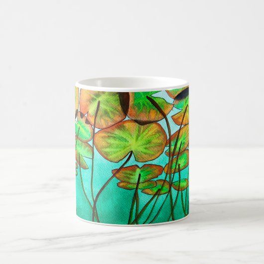 Mug Etang vert avec lilypads (Centre)