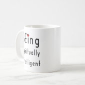 Mug Étant spirituellement intelligent (Devant gauche)