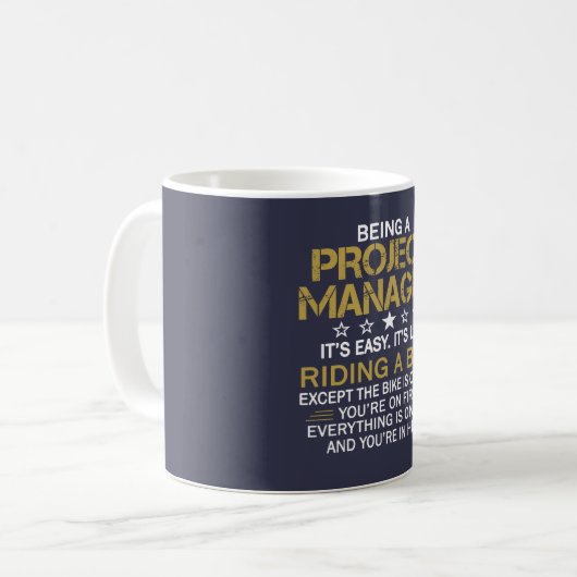 MUG ÉTANT UN CHEF DE PROJET (Devant gauche)