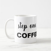 Mug Étape 1 CAFÉ (Gauche)