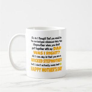 Mug  Étape amusante Cadeau de la fête des mères