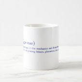 Mug Étape de grammaire triviale PERSONNALISABLE (Centre)