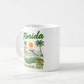 Mug Étape Floride - État Ensoleillé (Devant gauche)