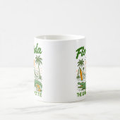 Mug Étape Floride - État Ensoleillé (Centre)