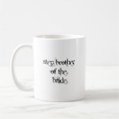 Mug Étape Frère de la mariée (Gauche)