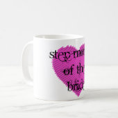 Mug Étape Mère de la mariée (Devant gauche)