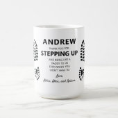 Mug Étape Papa Merci (Centre)