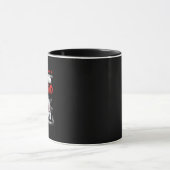 Mug Étape Papa Trucker FD Noir (Centre)