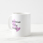 Mug Étape Soeur de la mariée (Devant gauche)