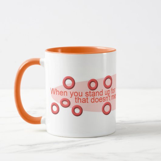 Mug Étapes De L'Esteem (Gauche)