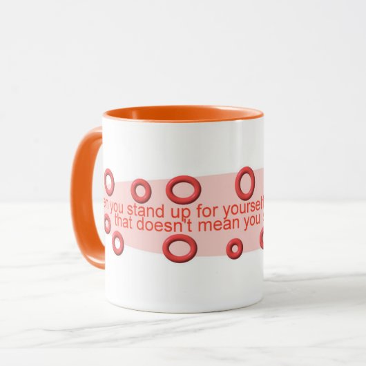 Mug Étapes De L'Esteem (Devant gauche)