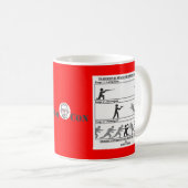 Mug Étapes traditionnelles de fiançailles de zombi (Devant droit)