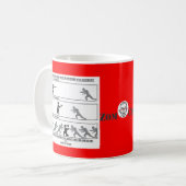 Mug Étapes traditionnelles de fiançailles de zombi (Devant gauche)