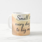 Mug Étapes vers le succès (Devant gauche)