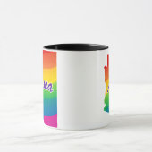 Mug État arc-en-ciel de l'Arizona (Centre)