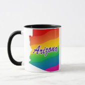 Mug État arc-en-ciel de l'Arizona (Gauche)
