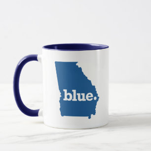 Mug État bleu Géorgie