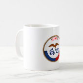 Mug État de joint de drapeau d'Iowa (Devant gauche)